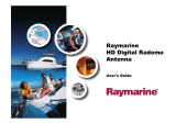 Raymarine RD418HD User manual