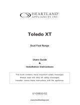 Heartland Toledo XT User's Manual & Installation Instructions