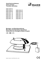 Maico EZD 60 B Series Mounting And Operating Instructions