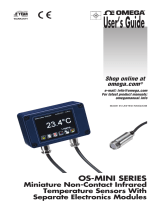 Omega OS-MINI22 Series User manual