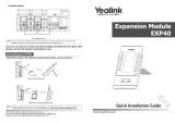 Yealink EXP40 Installation guide