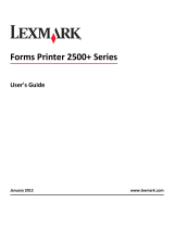 Lexmark X2500 User manual