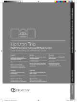 Boston Acoustics horizon trio Owner's manual