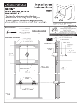 American Standard R350.000 Installation guide