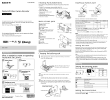 Sony HDR-AS50 Quick start guide
