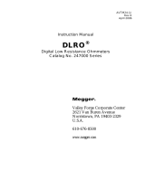 Megger DLRO User manual