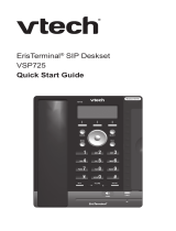 VTech VSP725 Quick start guide