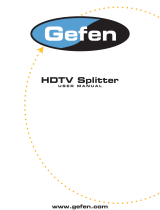 Gefen EXT-HDTV-142N Owner's manual