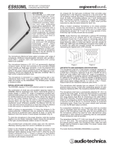 Audio Technica ES933ML Installation And Operation
