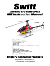 Century Helicopter Products Swift User manual
