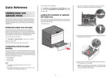 Lexmark C792 Family Reference guide