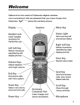 Motorola V60 User manual