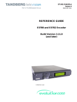 TANDBERG E5780 Reference guide