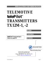 Magnetek telePilot TX12M-1 Installation and User Manual