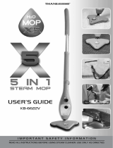 H2o H2O X5 Steam Mop User manual
