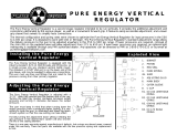 Pure Energy Pe Inline Regulator Owner's manual