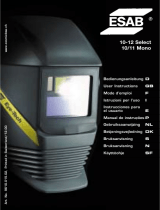 ESAB Eye Tech 10-12 Select Head protection User manual