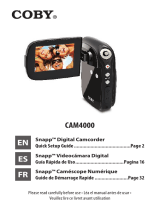 Coby SNAPP CAM4000 Quick Setup Manual