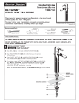 American Standard 7430.152.295 Installation guide