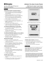 Simplex 4006 Series User manual