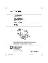 Hitachi C 13 U Owner's manual