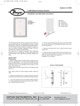 Dwyer Static Pressure Tips & Accessories User manual
