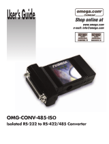 Omega Engineering OMG-CONV-485-ISO User manual