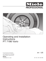 Miele PT7186 Owner's manual