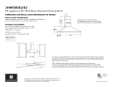 GE JVW5361SJSS Dimensions Guide