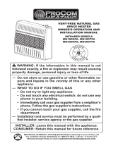 ProCom Heating MN180TPA User manual