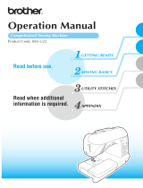 Brother INNOV-IS 350SE Owner's manual