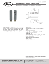 Dwyer Model DW-USB-RT User manual