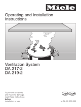 Miele DA217 Owner's manual