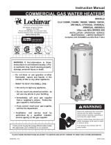 Lochinvar CLN 199100 User manual