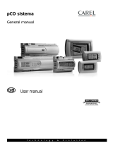 Carel pCO3 series User manual