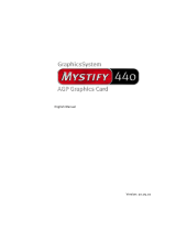 Terratec Mystify440 Manual NL Owner's manual
