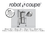 Robot Coupe Blixer 23 a Owner's manual