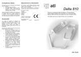 ATL Delta 810 User manual