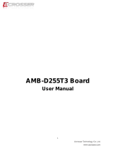 Acrosser Technology AMB-D255T3 (Mini-ITX ) User manual