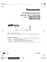 Panasonic DMRBST950EG Operating instructions