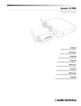 Audio Technica ATW-1311/L Operating instructions