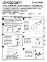 American Standard 0621.001.020 Installation guide