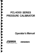 Omega PCL4000 Owner's manual
