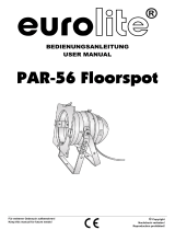 EuroLite PAR-56 Floorspot User manual