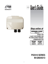 Omega PX2310 Series Owner's manual