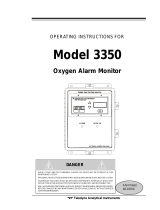 Teledyne 3350 User manual