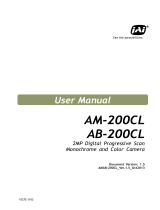 JAI AM-200CL User manual