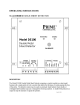 Prime DS100 Operating Instructions Manual