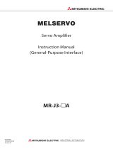 Mitsubishi Electric Melservo MR-J3-A User manual