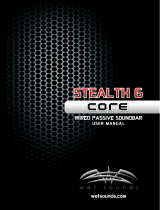 Wet Sounds STEALTH 6 CORE User manual